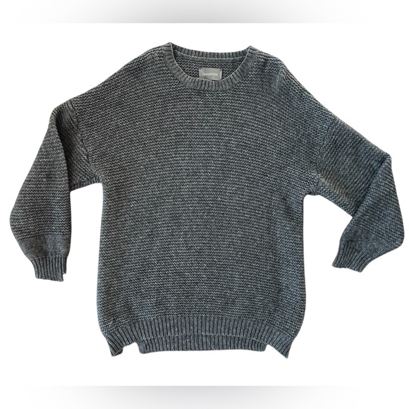 ZADIG & VOLTAIRE CHUNKY GREY KNIT SWEATER WOMENS SMALL - Picture 1 of 6